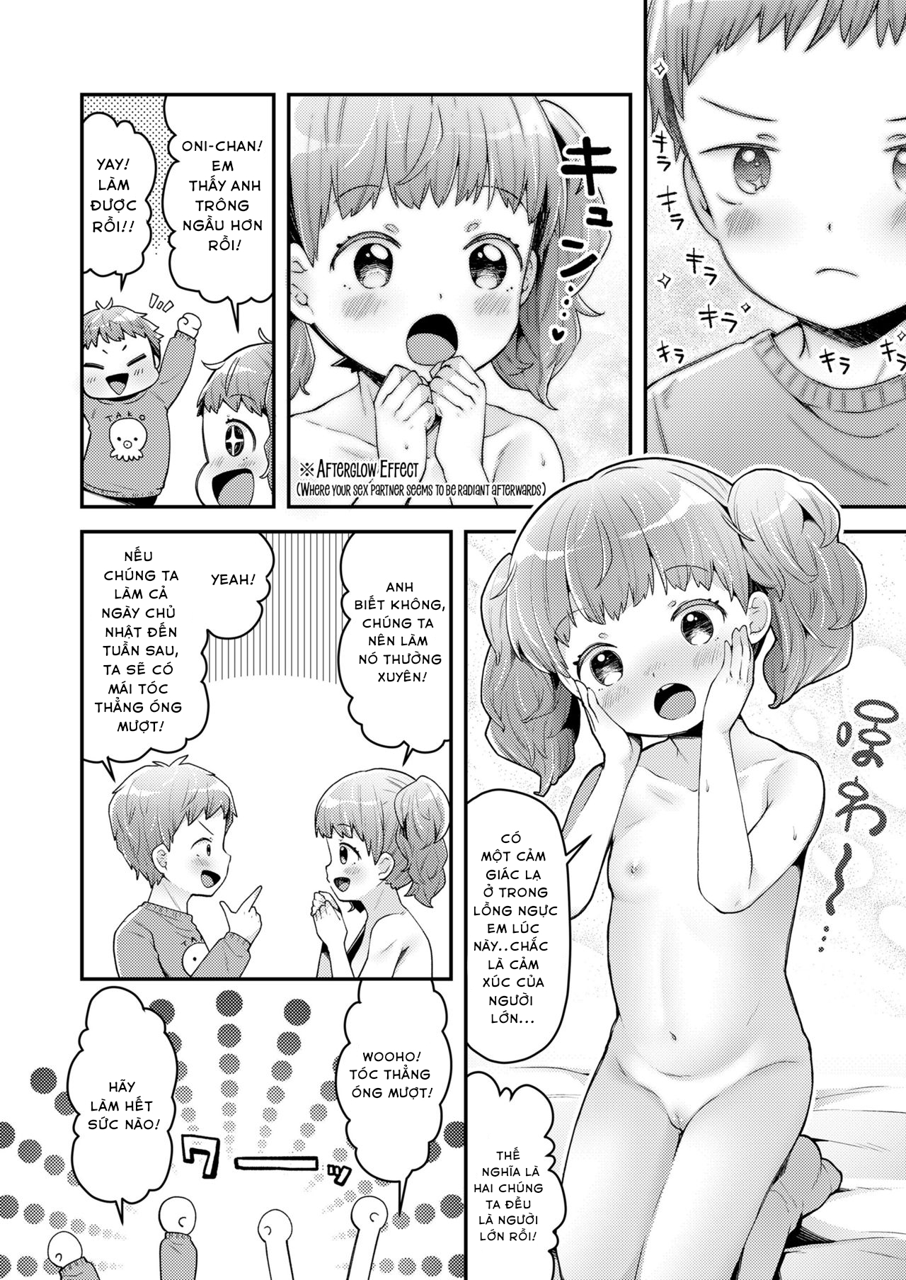 Đọc truyện hentai Issho ni Otona Training! - Oneshot