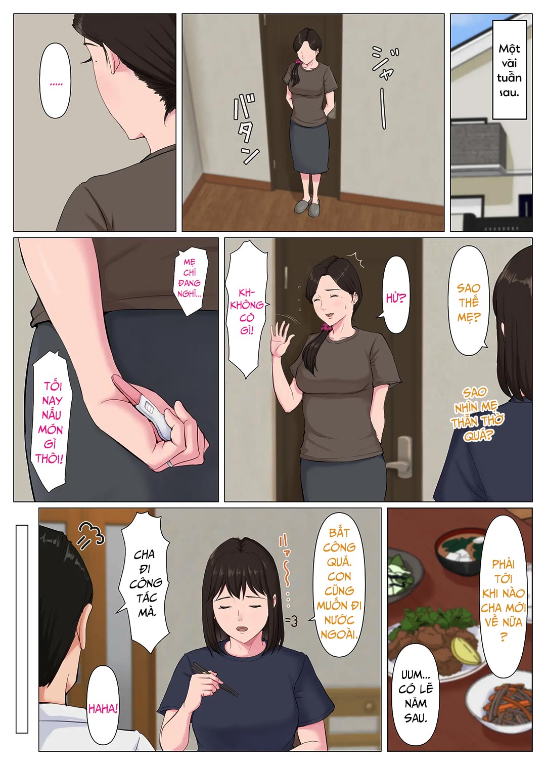 Đọc truyện hentai Người phụ nữ giống mẹ tôi - Chap 2.3