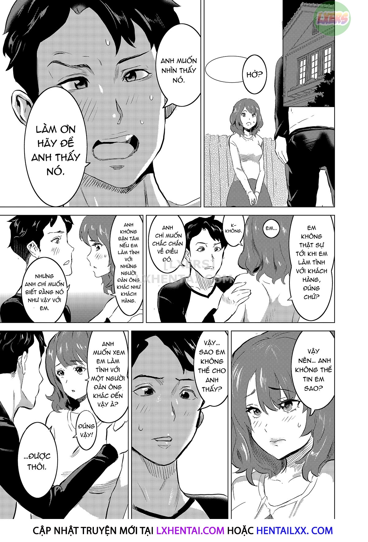 Đọc truyện hentai Tôi bắt vợ làm việc tại nhà thổ - Chap 2 - Creepy Customer Fukumoto