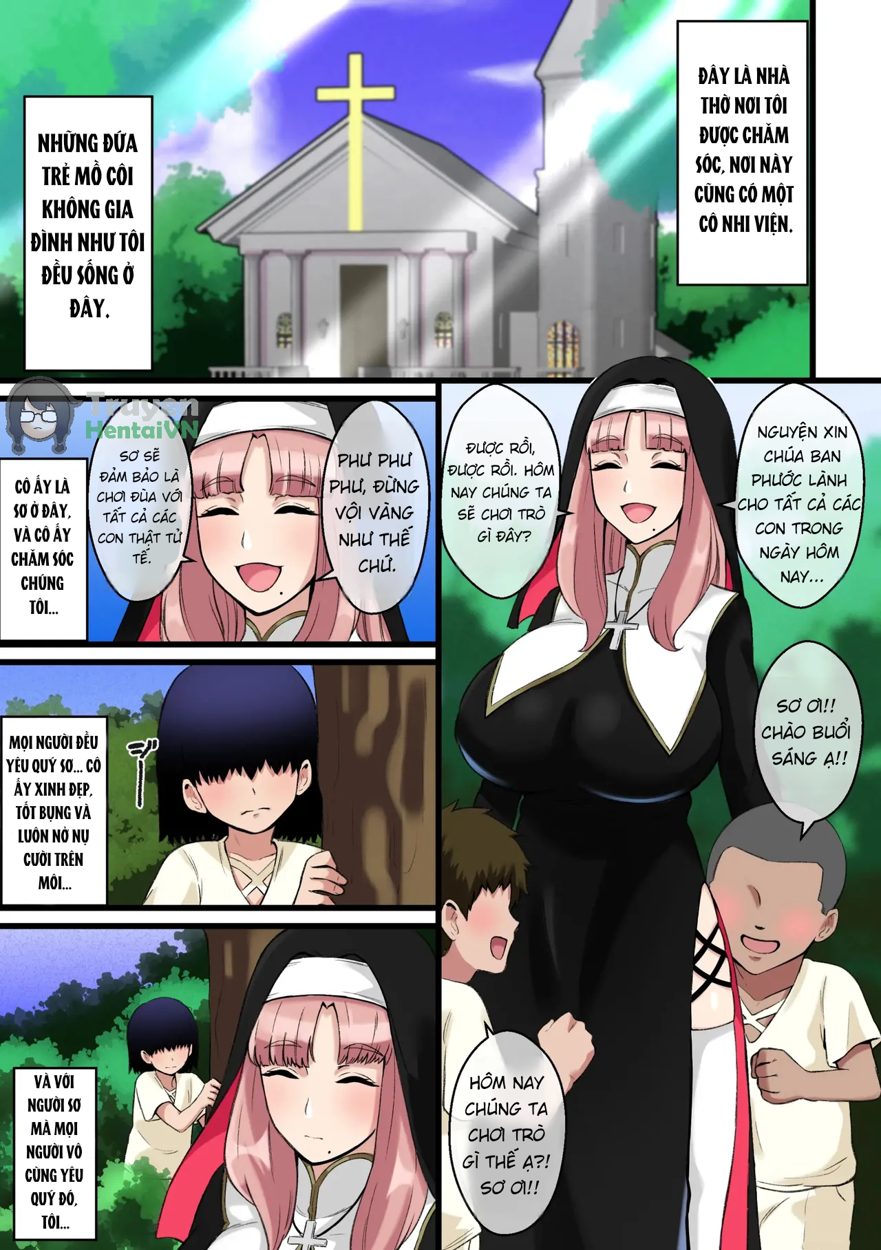 Đọc truyện hentai Paizuri Sister ~Kyousha e no Michibiki~ - Oneshot