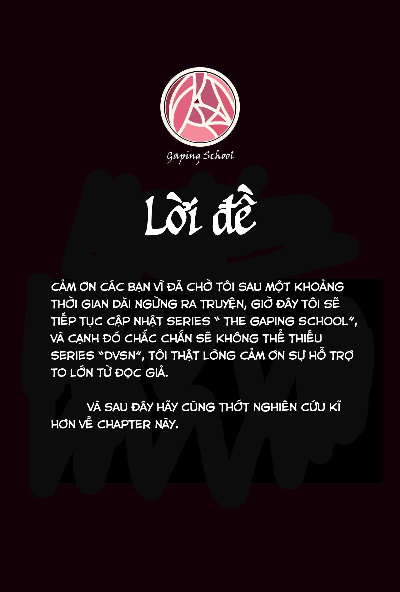 Đọc truyện hentai Gaping School - Chap 1