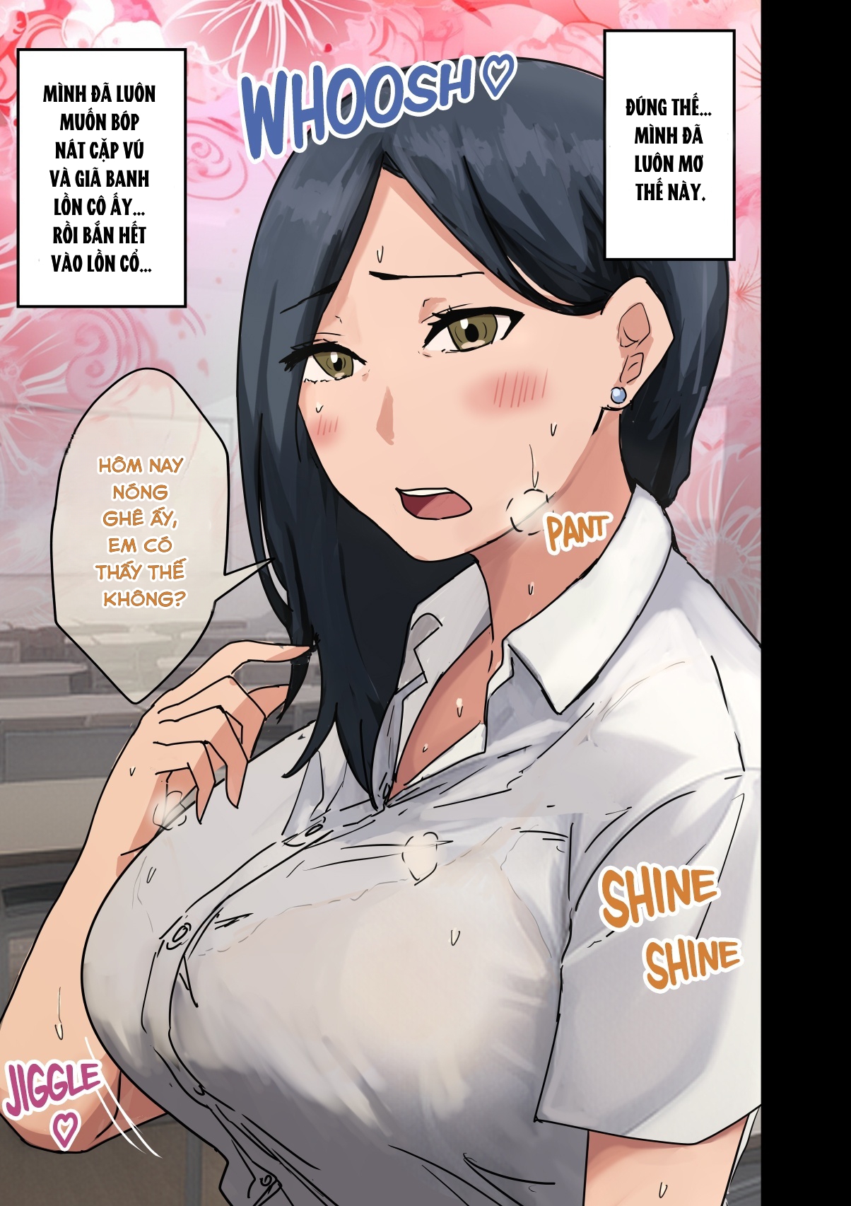 Đọc truyện hentai Kaisha no Madonna to Lucky de Yareta Hanashi - Oneshot