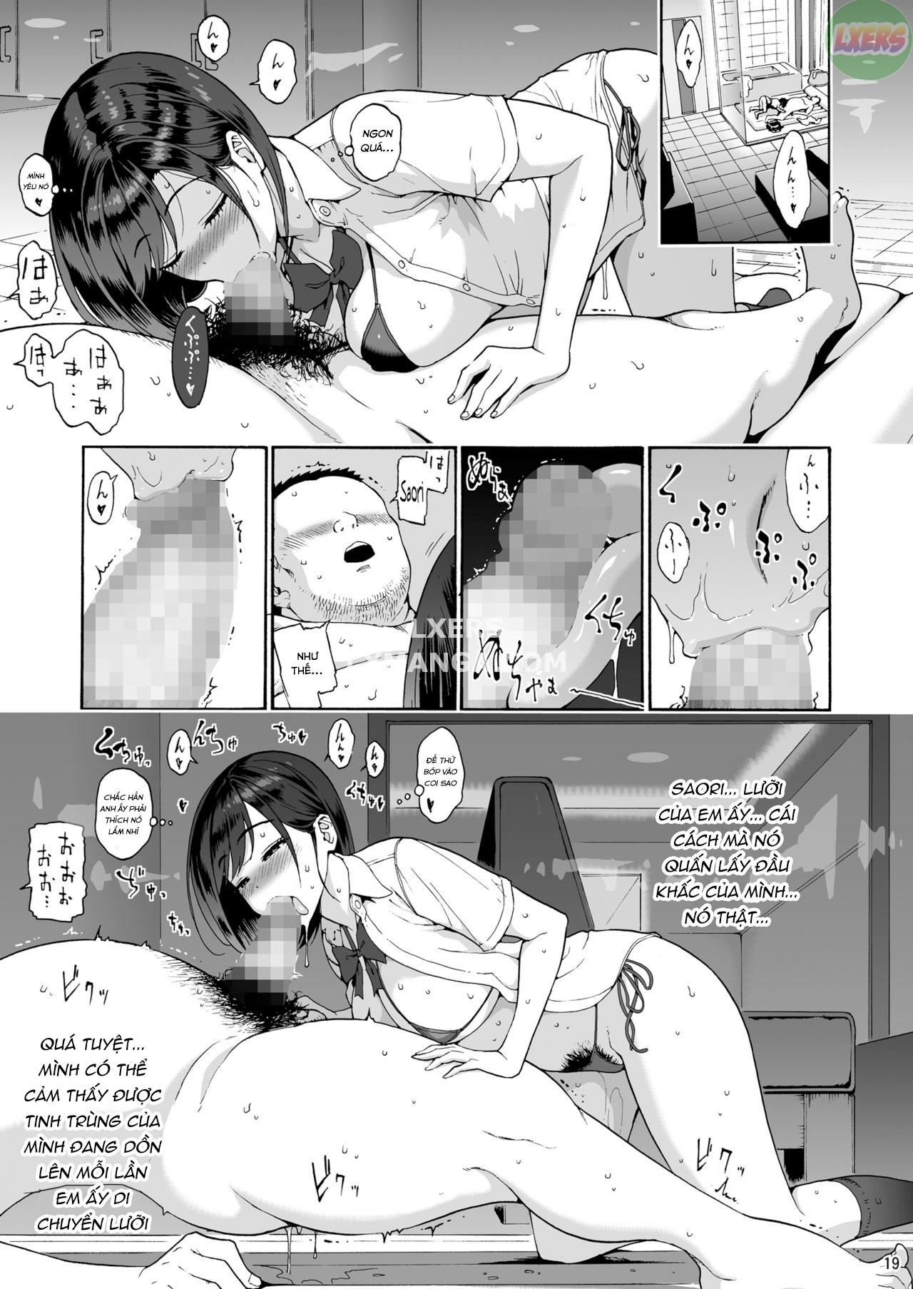 Đọc truyện hentai Shinyuu no Musume Saori - Chap 2 - [END]
