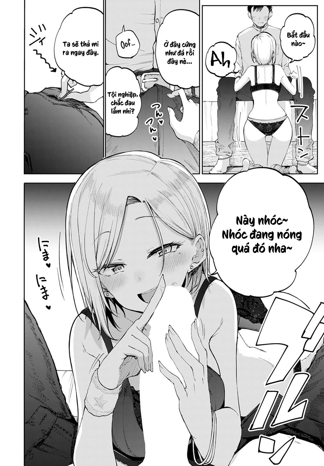 Đọc truyện hentai Cô bạn Gyaru trong phòng của tôi - Oneshot