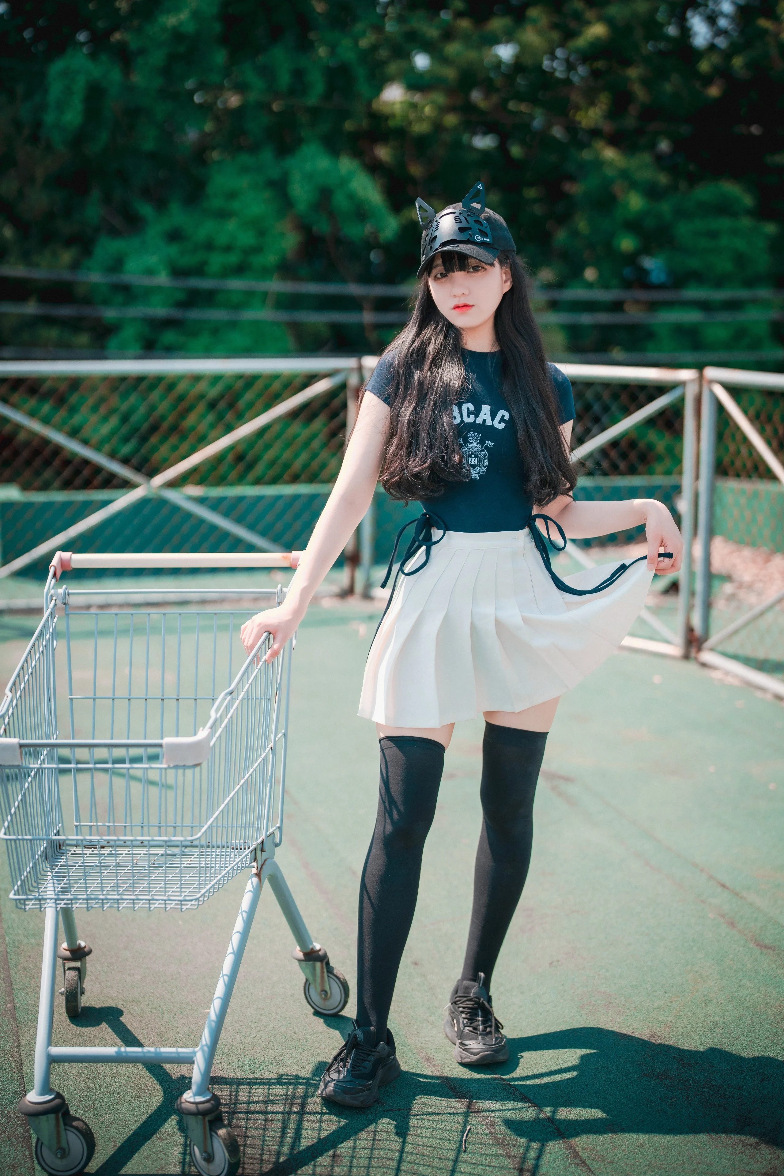 Đọc truyện hentai Tuyển tập Albums siêu phẩm Cosplay - Chap 699 - [DJAWA] Jeong Jenny  - Classic Athletic Girl in Navy Blue