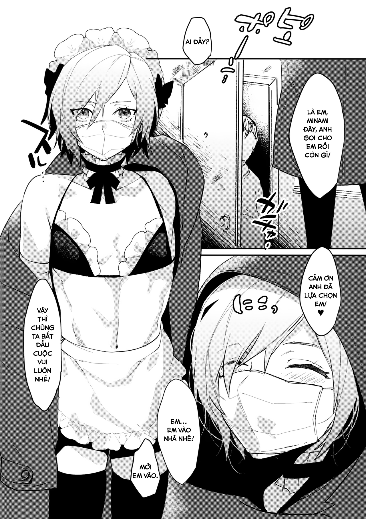 Đọc truyện hentai Dokidoki Mesu Ochi Gohoushi Challenge - Chap 3