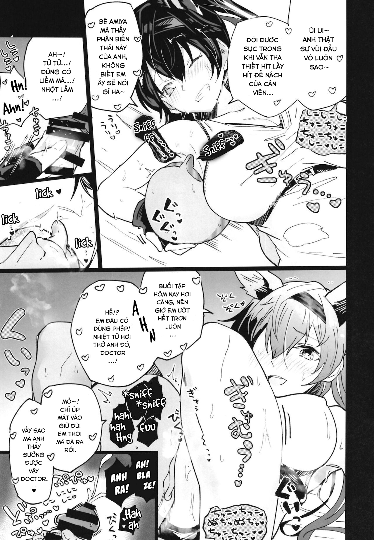 Đọc truyện hentai Arknight Jou - Chap 2 - Blaze múp rụp