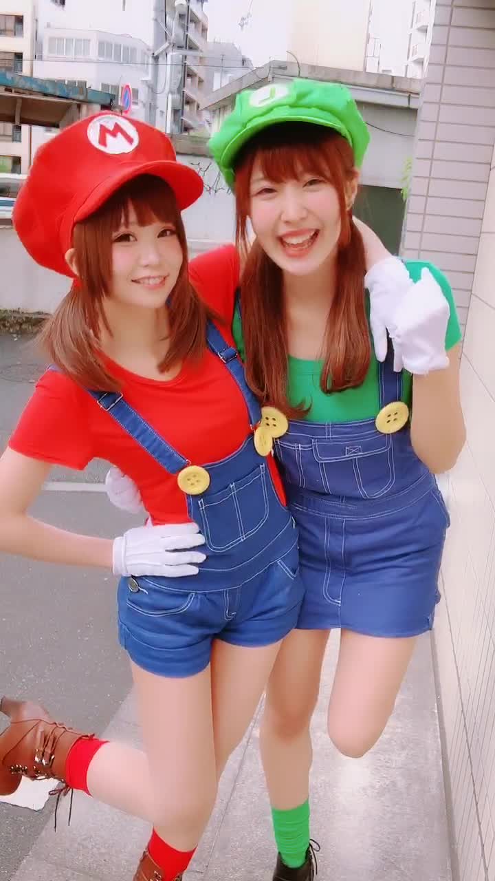 マリオ兄さん 五木あきら あきらたそ とバトル マリオ ルイージ ラップバトル コスプレイヤー Mario Luigi Cosplay Miruo Cos In Tiktok Exolyt