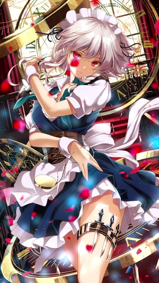 東方project 十六夜咲夜 リクエスト作品 リクエストはプロフ読んでね ダイナミック壁紙ᅠ Pierrot Kirito Tiktok Video