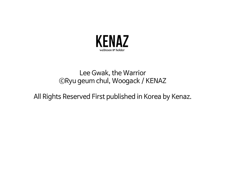Lee Gwak, the Warrior - episode 62 - 116