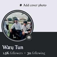 TikTok Account - https://p16-sg.tiktokcdn.com/tos-alisg-avt-0068/b1341a2295f962720aef65d42c5364d0~tplv-tiktokx-cropcenter:200:200.jpeg