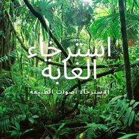 مهدئا صوت المطر يتساقط من الأشجار