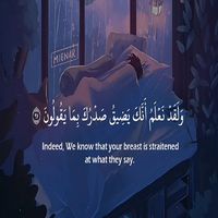 وَلَقَدۡ نَعۡلَمُ أَنَّكَ یَضِیقُ صَدۡرُكَ بِمَا یَقُولُونَ - الشيخ هزاع البلوشي