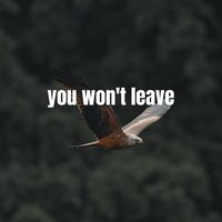 you won't leave