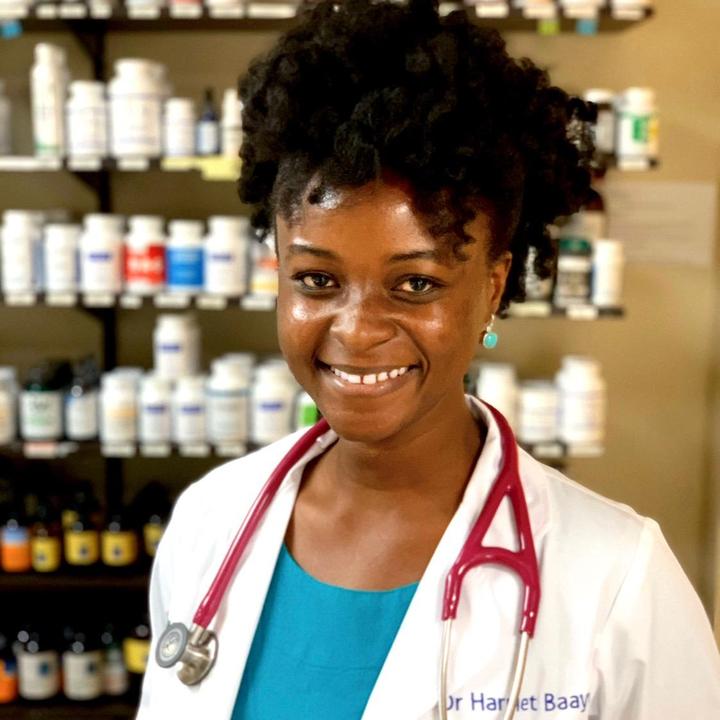 Dr Harriet Baayeh - suara asli - dr.harrietbaayehnmd