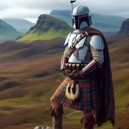 kiltedmandolorian